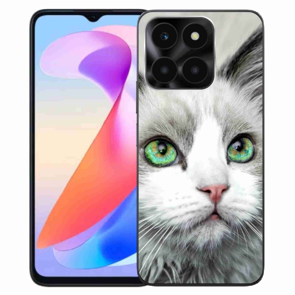 Zselés borítás mmCase a Honor X6a készülékhez - cat view
