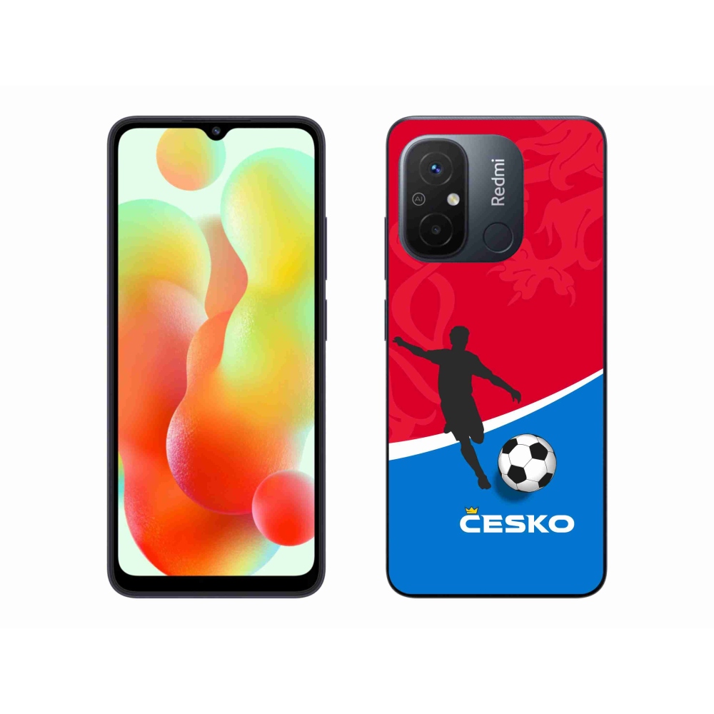 Gél borítás mmCase a Xiaomi Redmi 12C-hez - futball Csehország