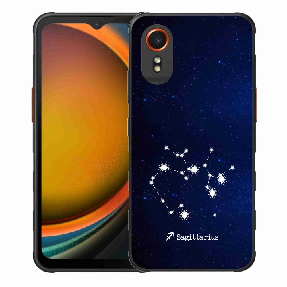 Gél borítás mmCase Samsung Galaxy Xcover 7 készülékhez - csillagkép Nyilas