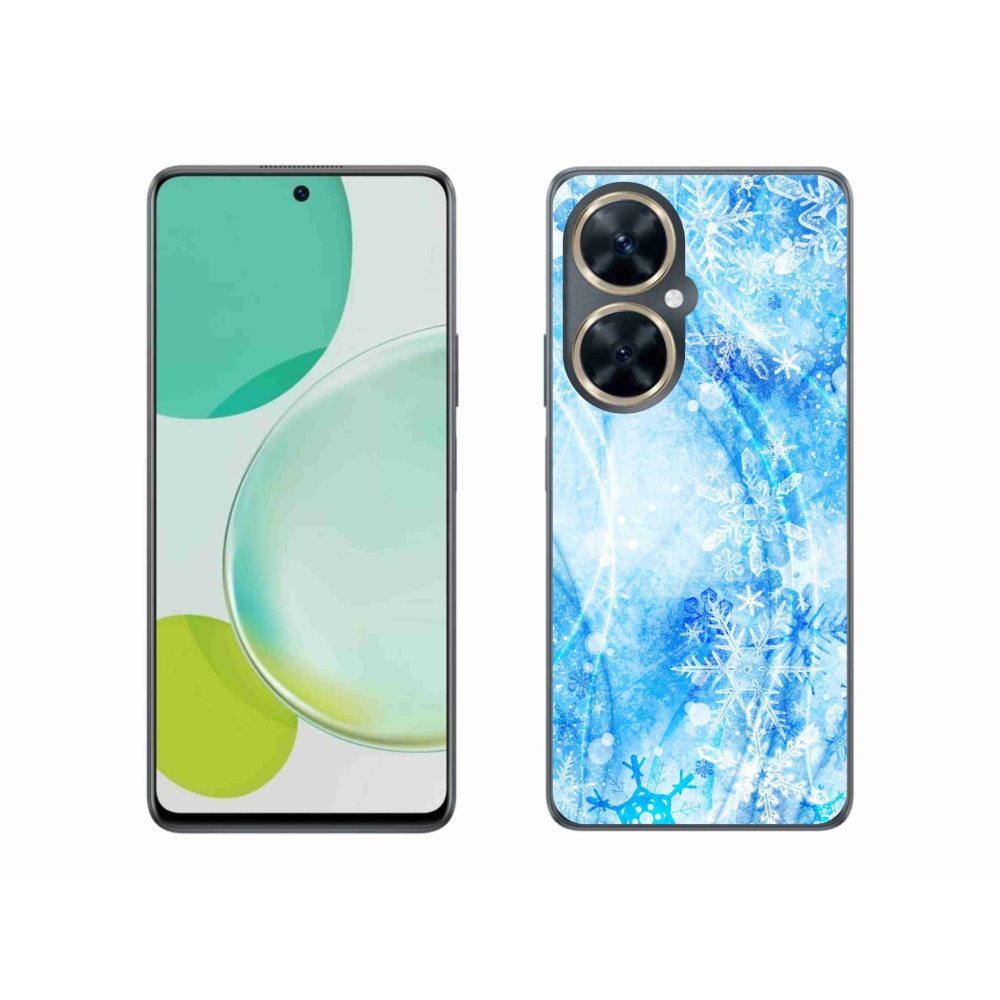 Gél borítás mmCase a Huawei Nova 11i készülékhez - hópelyhek