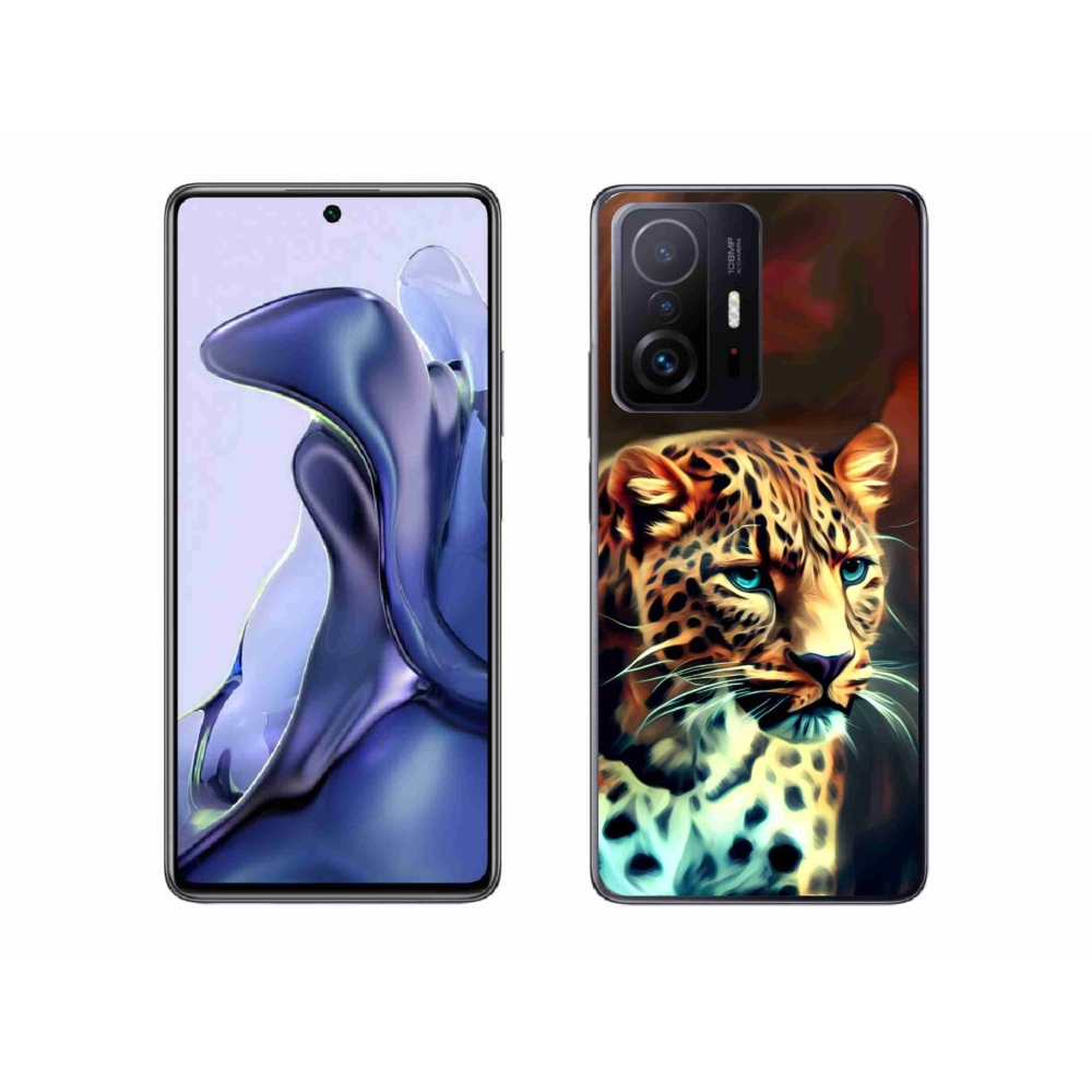 Gél borítás mmCase a Xiaomi 11T-hez - leopárd