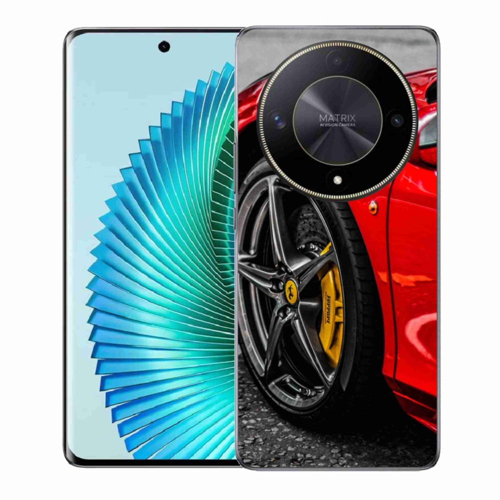 Zselés borítás mmCase a Honor Magic 6 Lite 5G számára - autó 1
