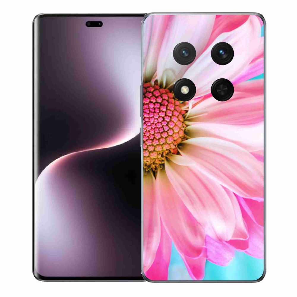 Zselés borítás mmCase a Honor Magic 7 Lite 5G készülékhez - rózsaszín virág