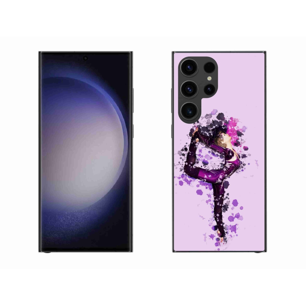Zselés borítás mmCase Samsung Galaxy S23 Ultra 5G - balett