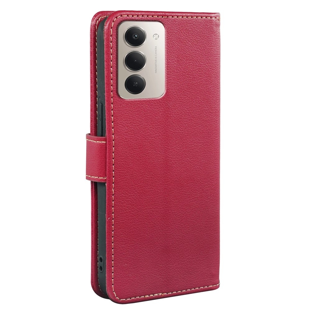 Csatos könyvtáska Xiaomi Redmi 15 5G - piros