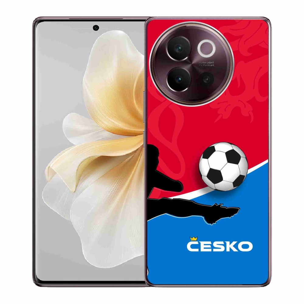 Gél borítás mmCase a Vivo V40 Lite 5G-n - foci Csehország 2