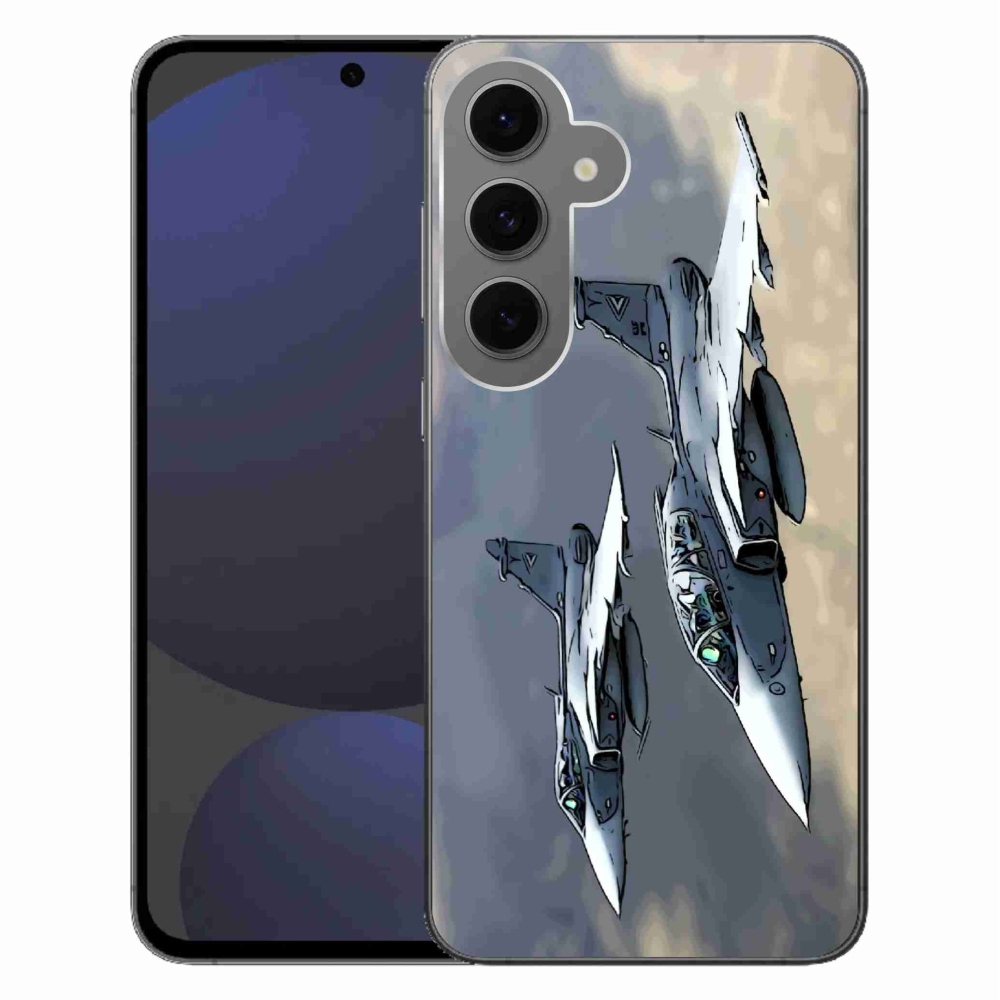 Gél borítás mmCase Samsung Galaxy S24 FE - vadászrepülők számára