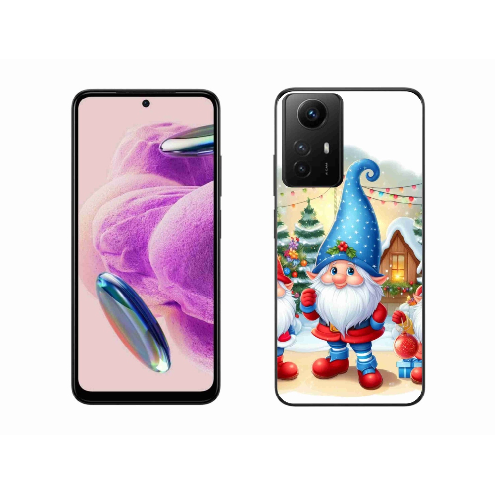 Gél borítás mmCase a Xiaomi Redmi Note 12S-hez - Karácsonyi manók