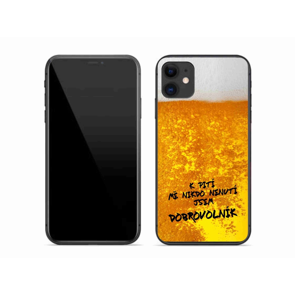 Gél borítás mmCase iPhone 11 készülékhez - sör motívum 4