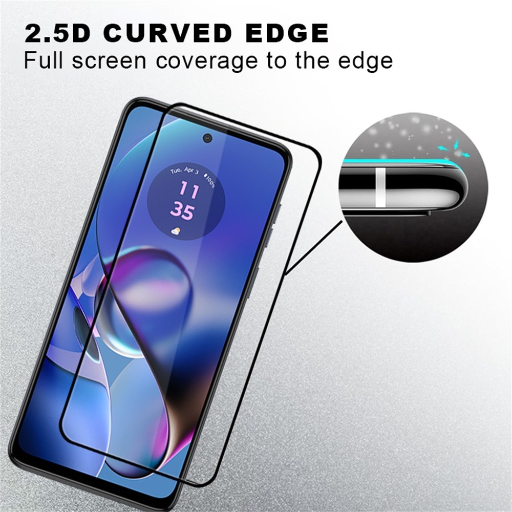 Teljes képernyő edzett üveg a Motorola Moto G84 5G-nél