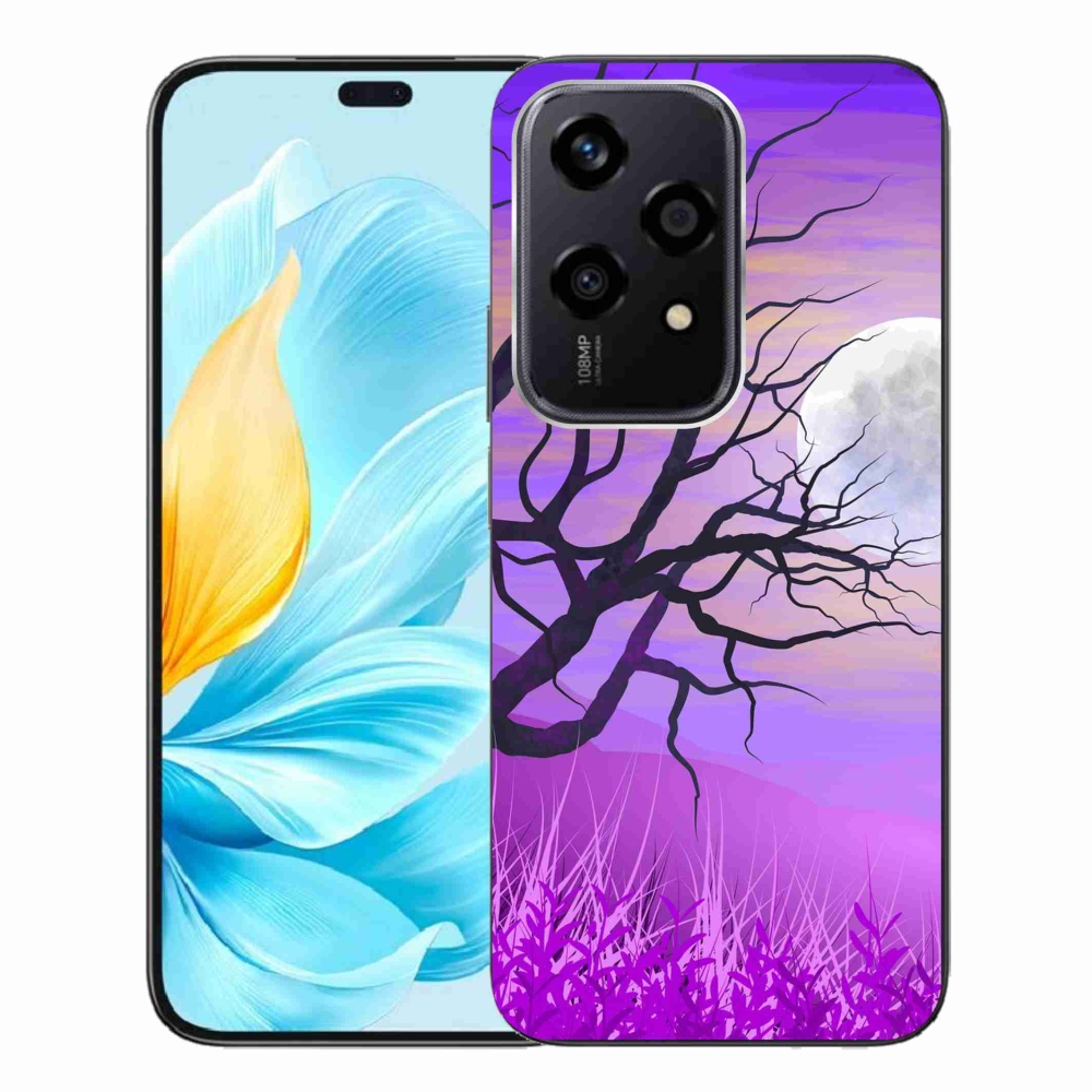 Gél tok mmCase a Honor 200 Lite 5G számára - rajzfilmes kidőlt fa