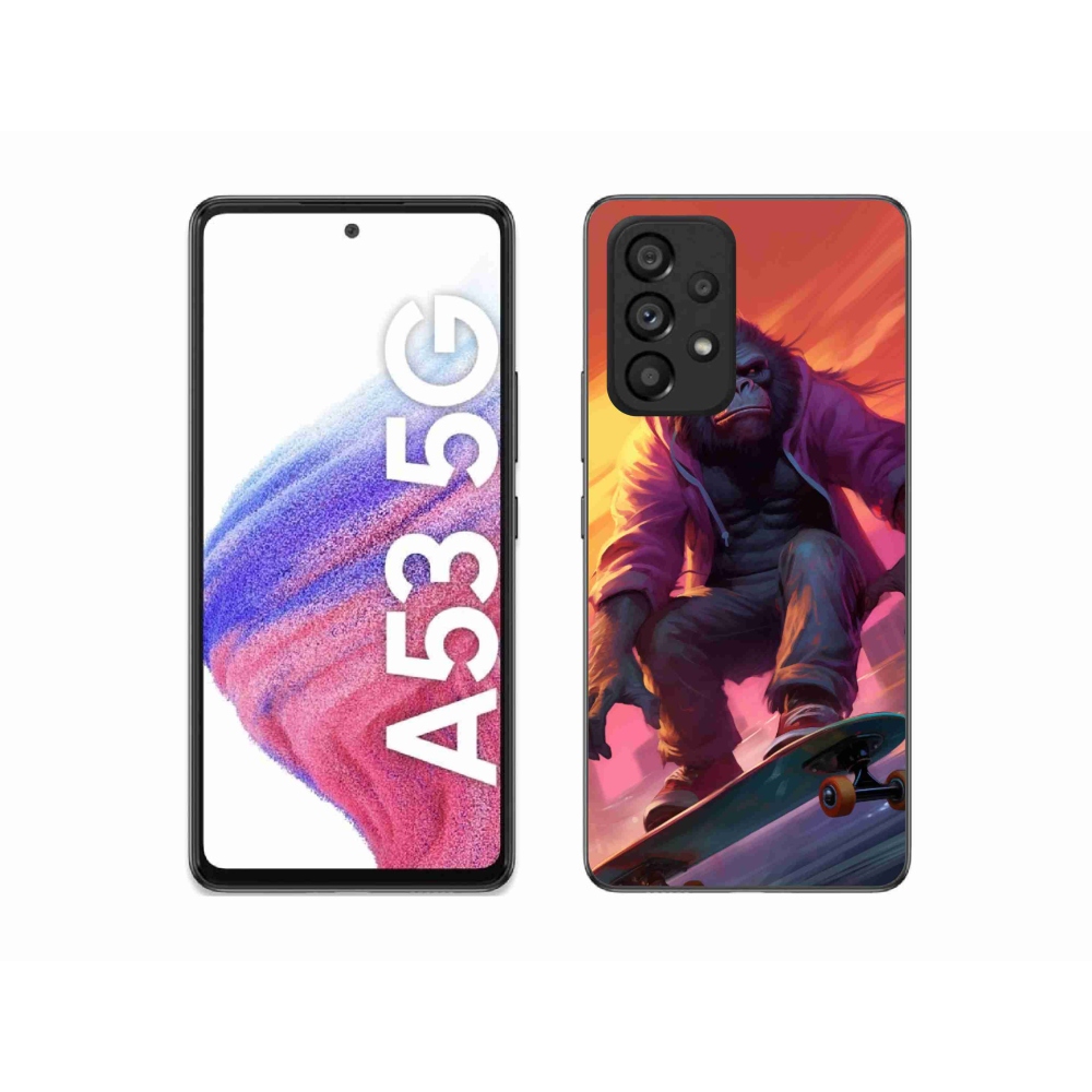 Zselés borítás mmCase Samsung Galaxy A53 5G - gorilla gördeszkán