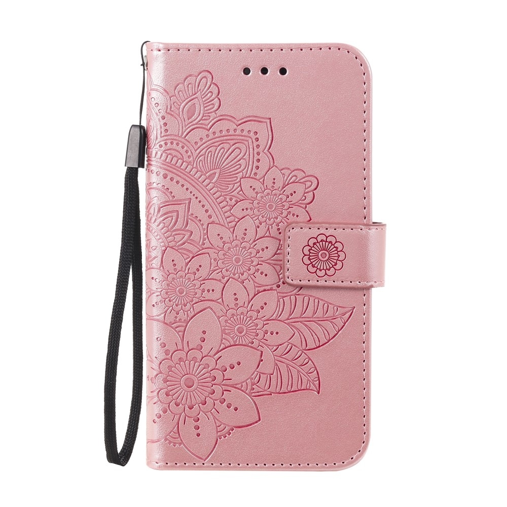 Mandala könyv tok a Vivo V50 Lite 4G/5G készülékhez - rózsaszín