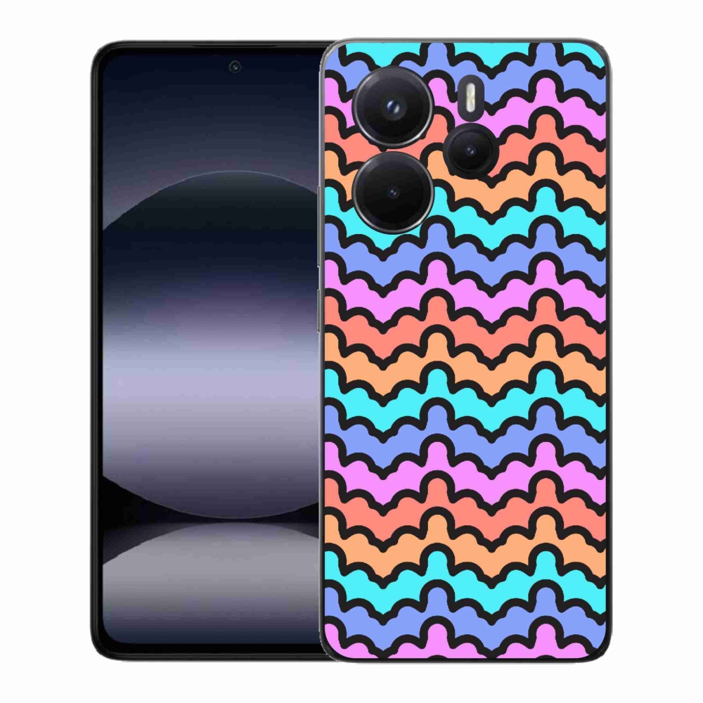 Gél borítás mmCase a Xiaomi Redmi Note 14-hez - absztrakt motívum 30