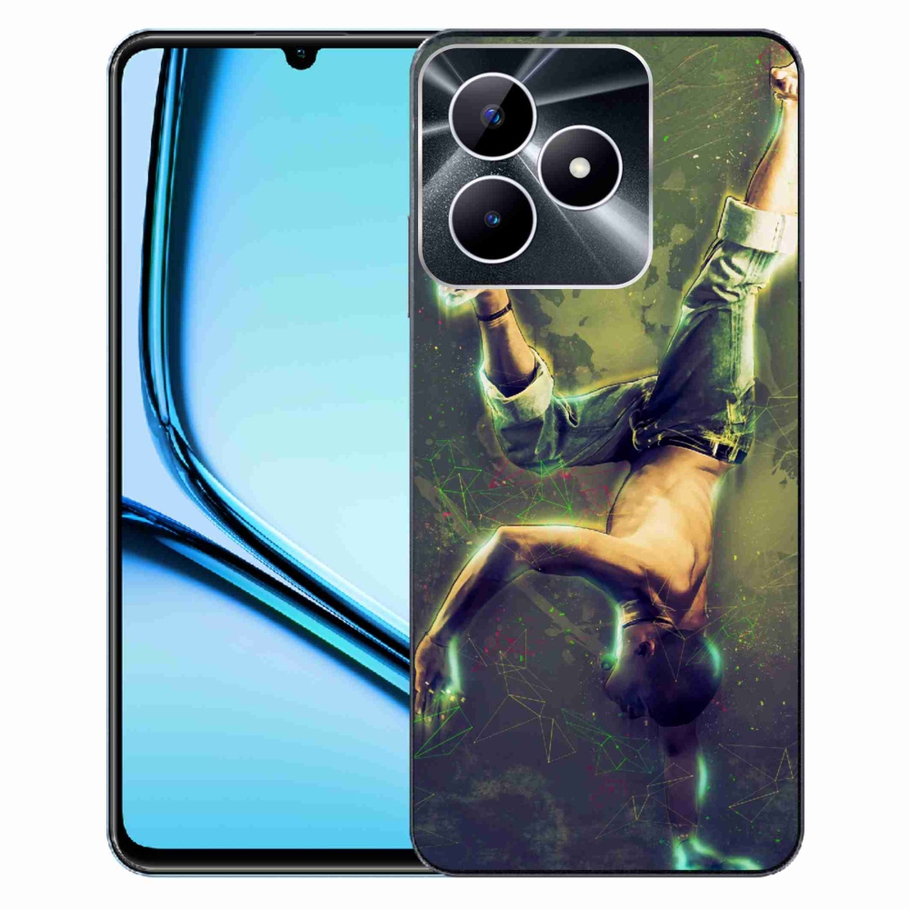 Gél borítás mmCase a Realme Note 50 készülékhez - breakdance