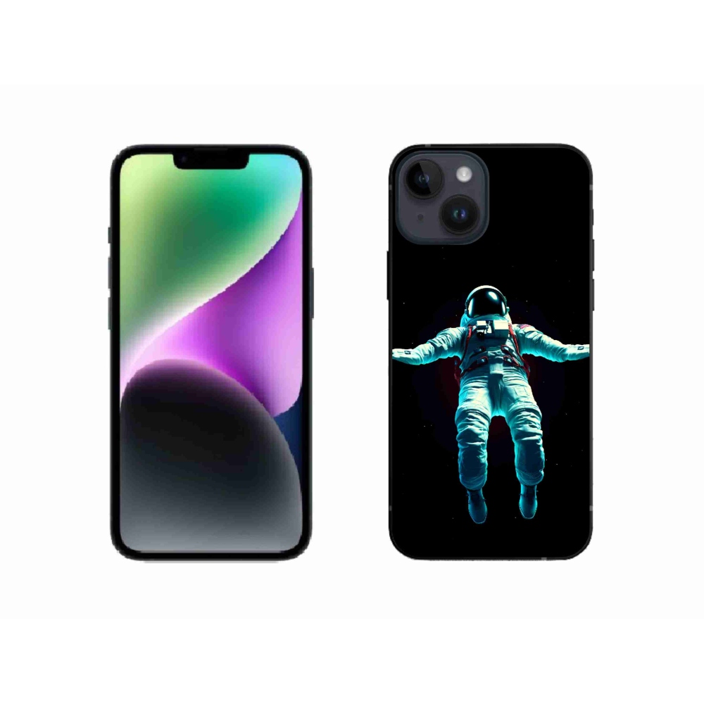 Gél borító mmCase iPhone 14 készülékhez - űrhajós