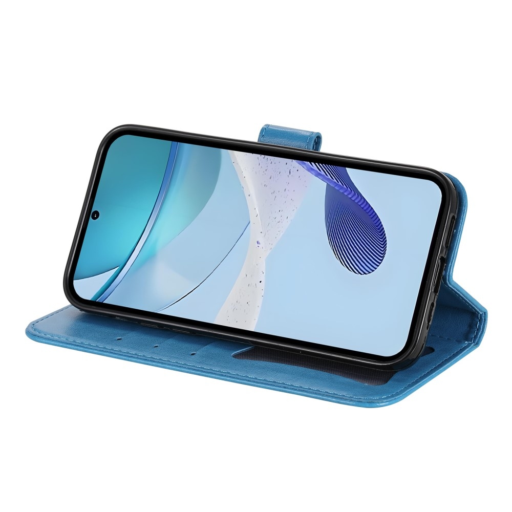 Mandala könyvtáska a Realme C75 készülékhez - kék