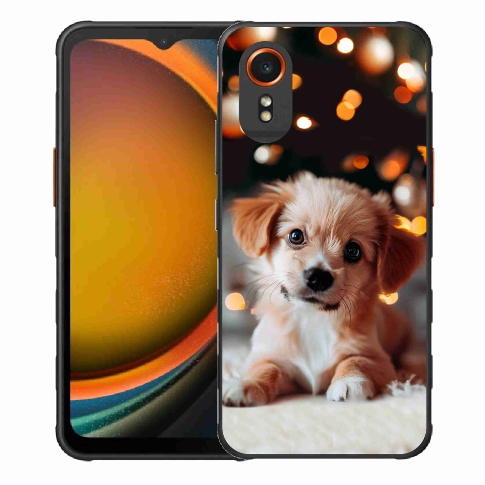 Gél borítás mmCase Samsung Galaxy Xcover 7 - kölyökkutyakölyökhöz