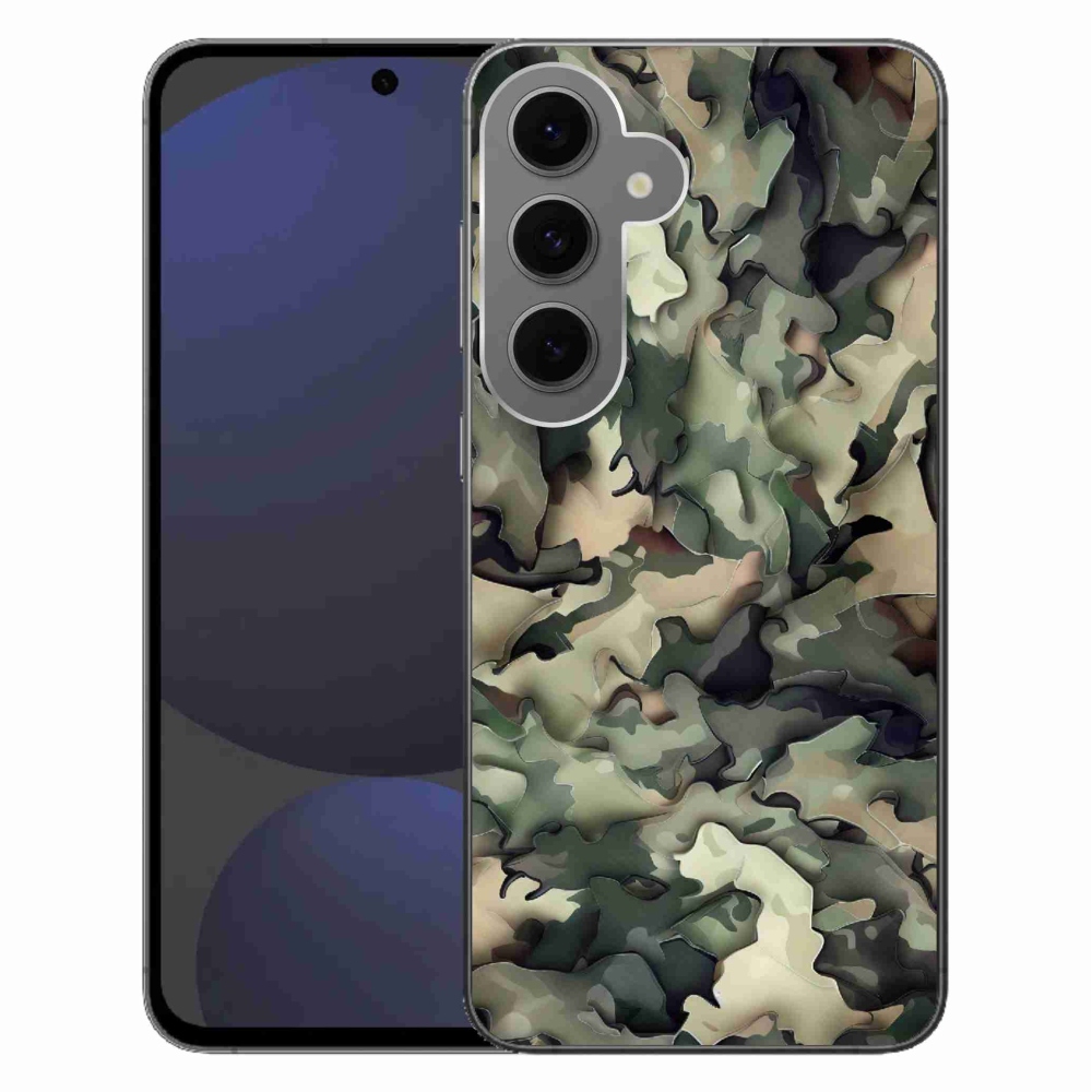 Zselés borítás mmCase Samsung Galaxy S24 FE - terepszínű minta 9