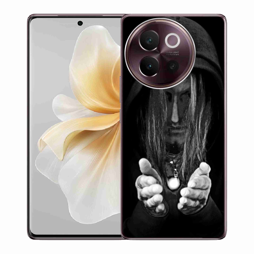 Gél borítás mmCase a Vivo V40 Lite 5G-n - titokzatos személy