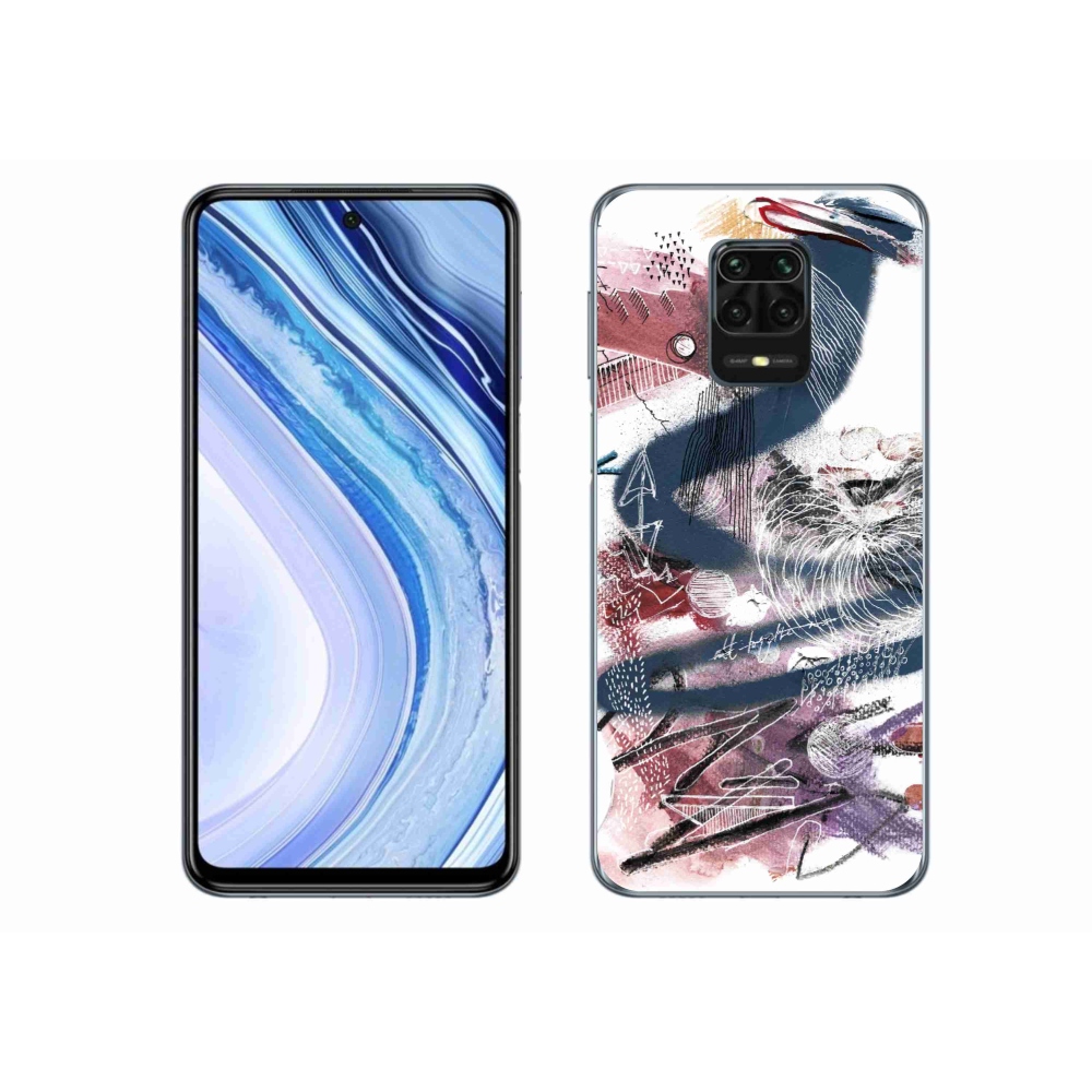 Gél borítás mmCase a Xiaomi Redmi Note 9S-hez - absztrakt motívum 28