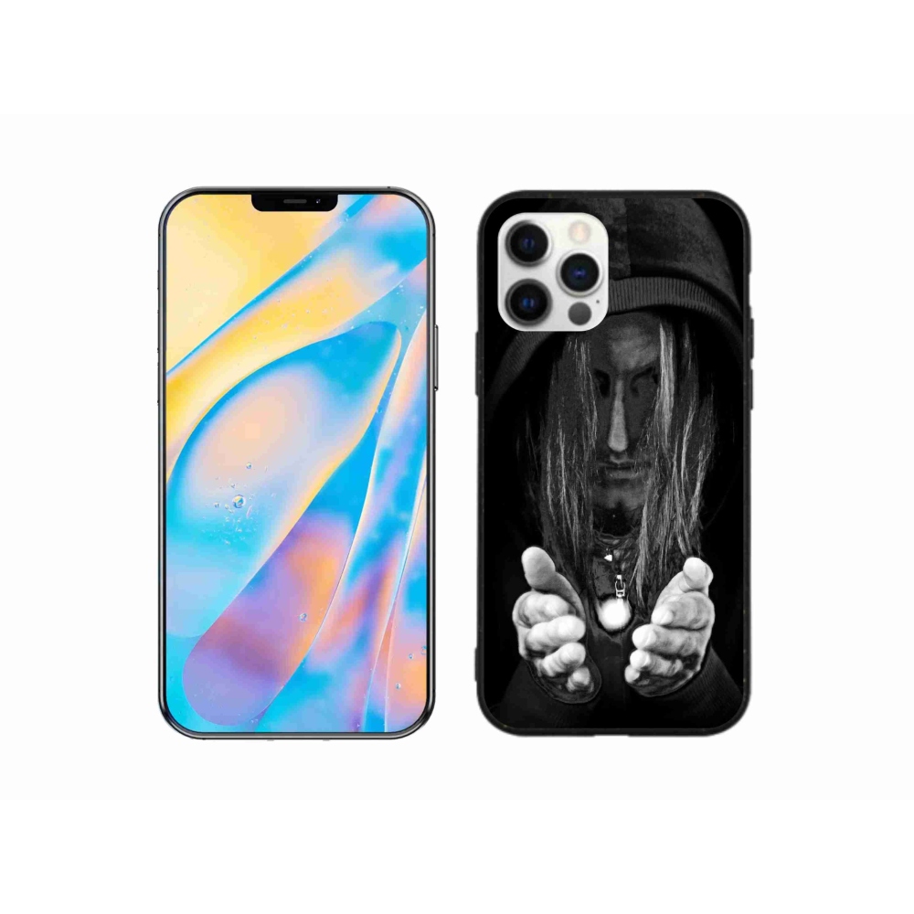 Gél borítás mmCase iPhone 12 készülékhez - titokzatos személy