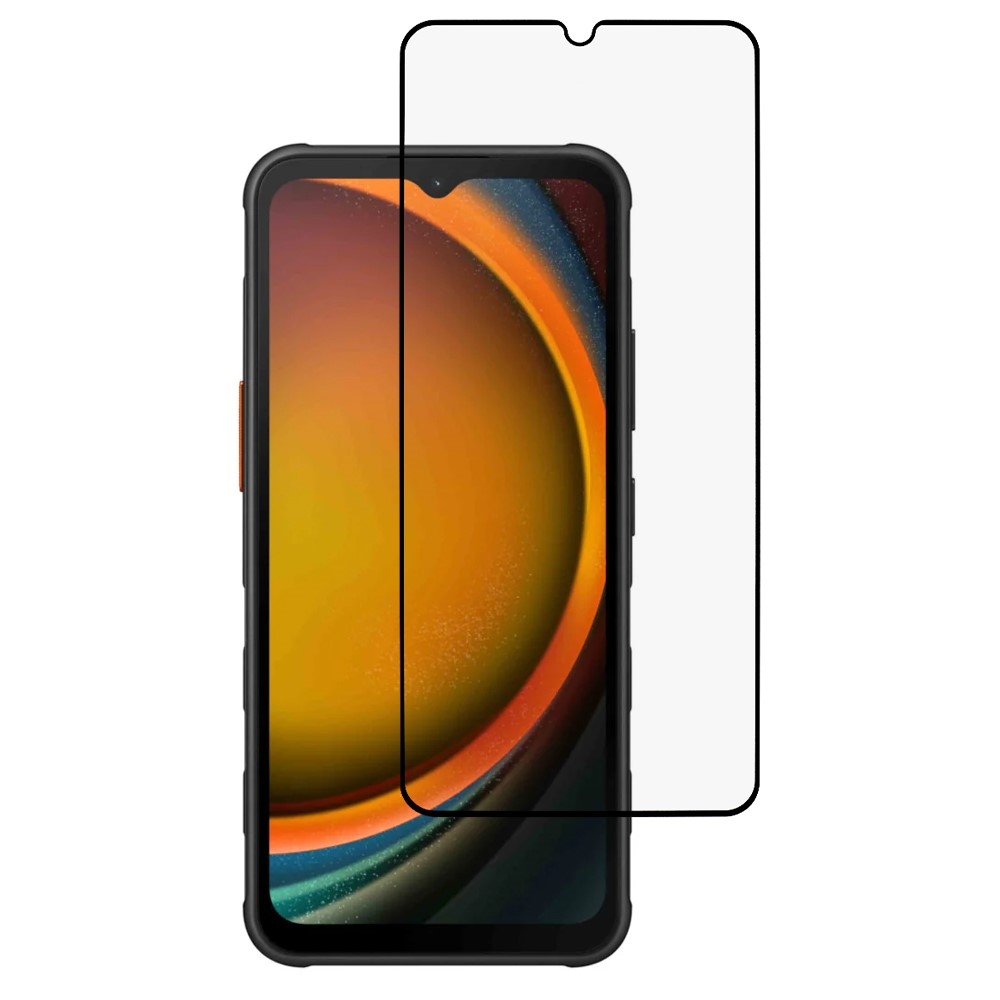 Teljes képernyő edzett üveg a Samsung Galaxy Xcover 7 Pro készüléken