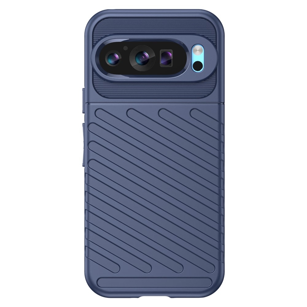 Thunder tartós zselés tok Google Pixel 9/9 Pro készülékhez - kék