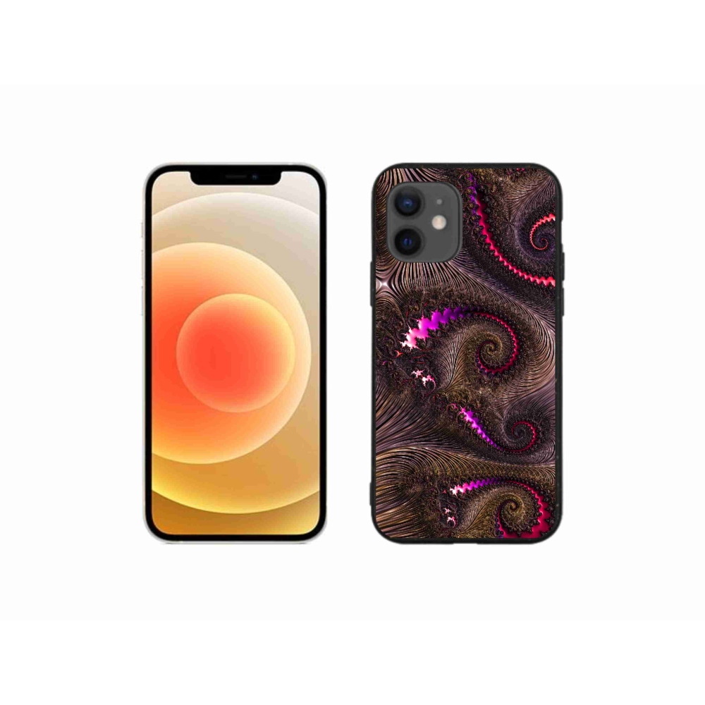 Gél borítás mmCase iPhone 12 mini készülékhez - absztrakt motívum 24