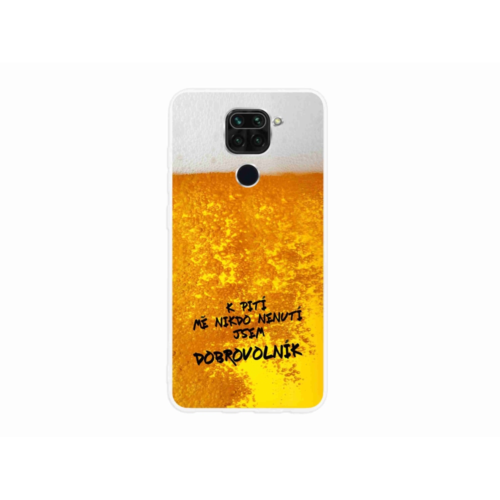 Gél borítás mmCase a Xiaomi Redmi Note 9-hez - sör motívum 4
