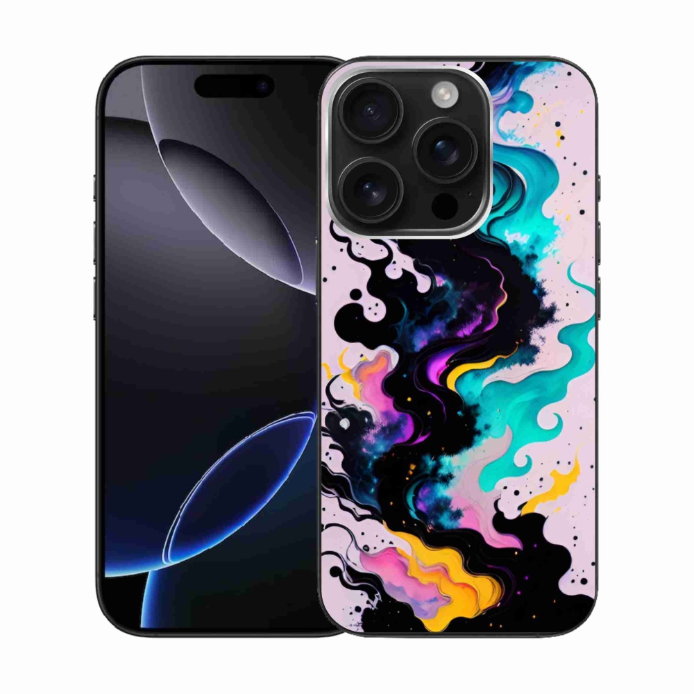 Gél borítás mmCase iPhone 16 Pro készülékhez - absztrakt motívum 4