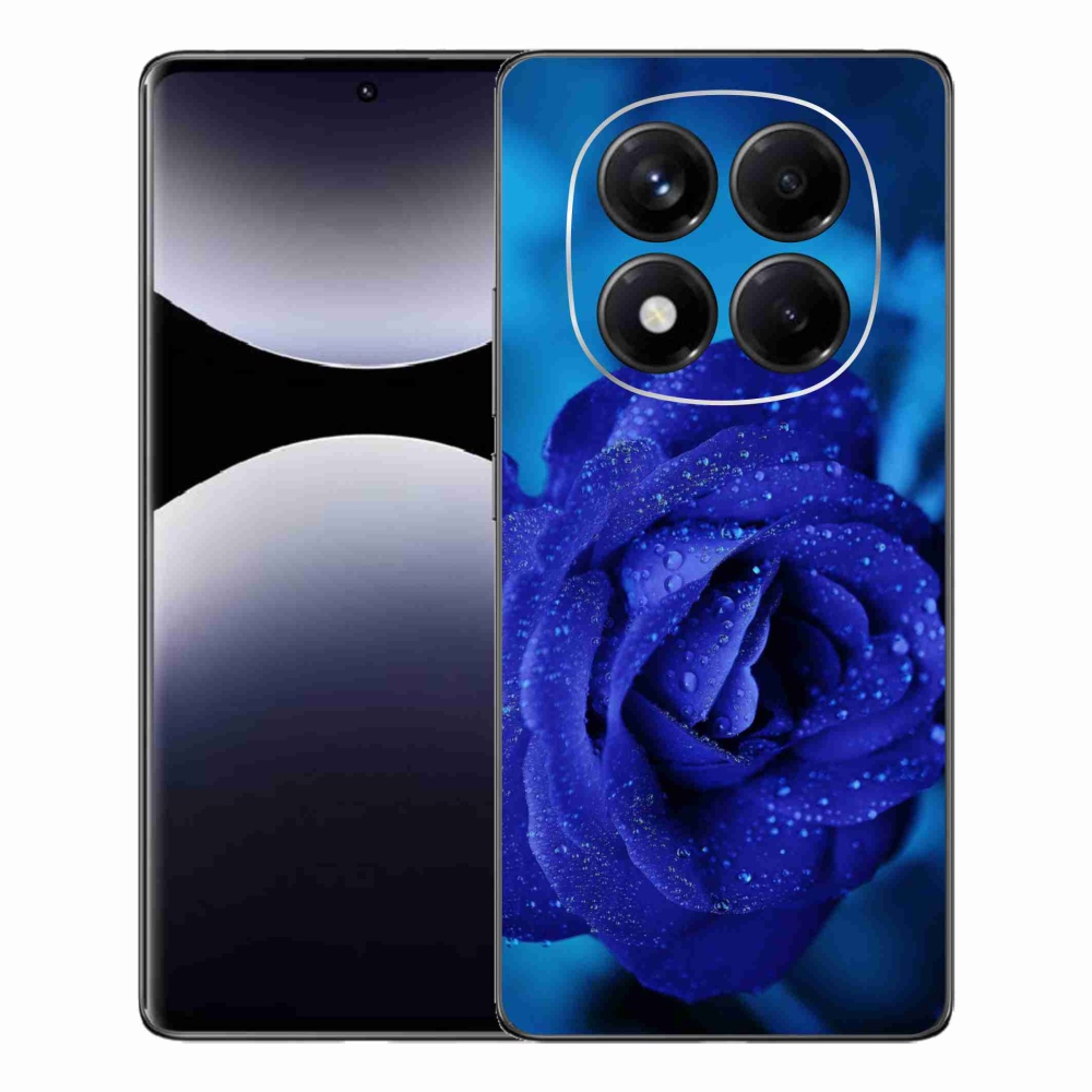 Gél borítás mmCase a Xiaomi Redmi Note 14 Pro készülékhez - kék rózsa