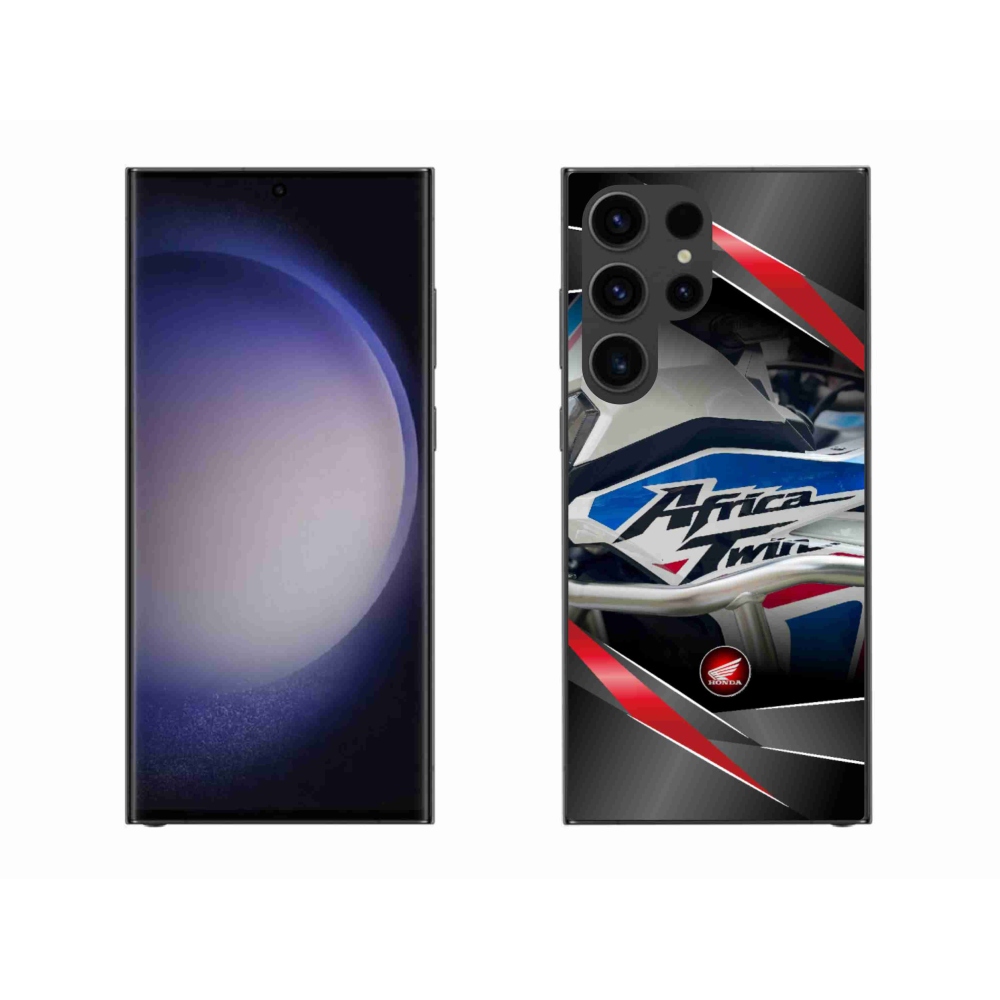 Gél borítás mmCase Samsung Galaxy S23 Ultra 5G - motoros honda