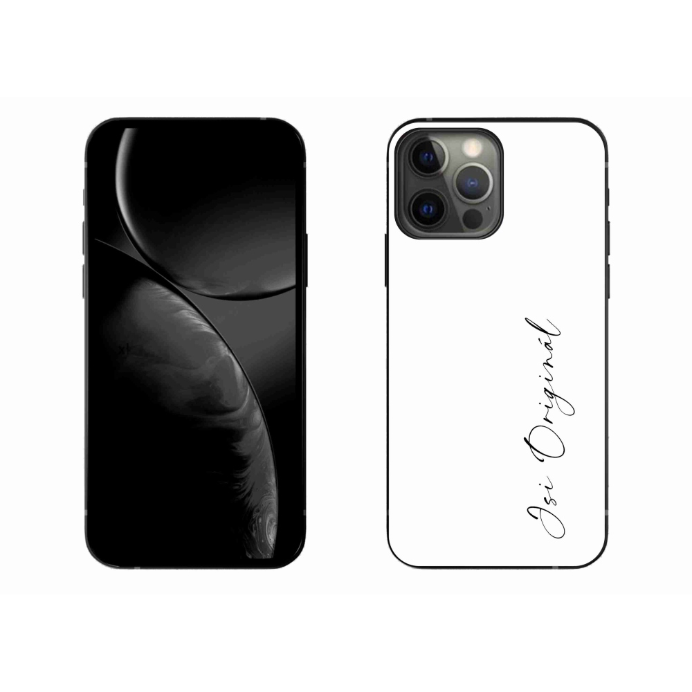 Gél borító mmCase iPhone 13 Pro Max 6.7 - te vagy az eredeti fehér háttér