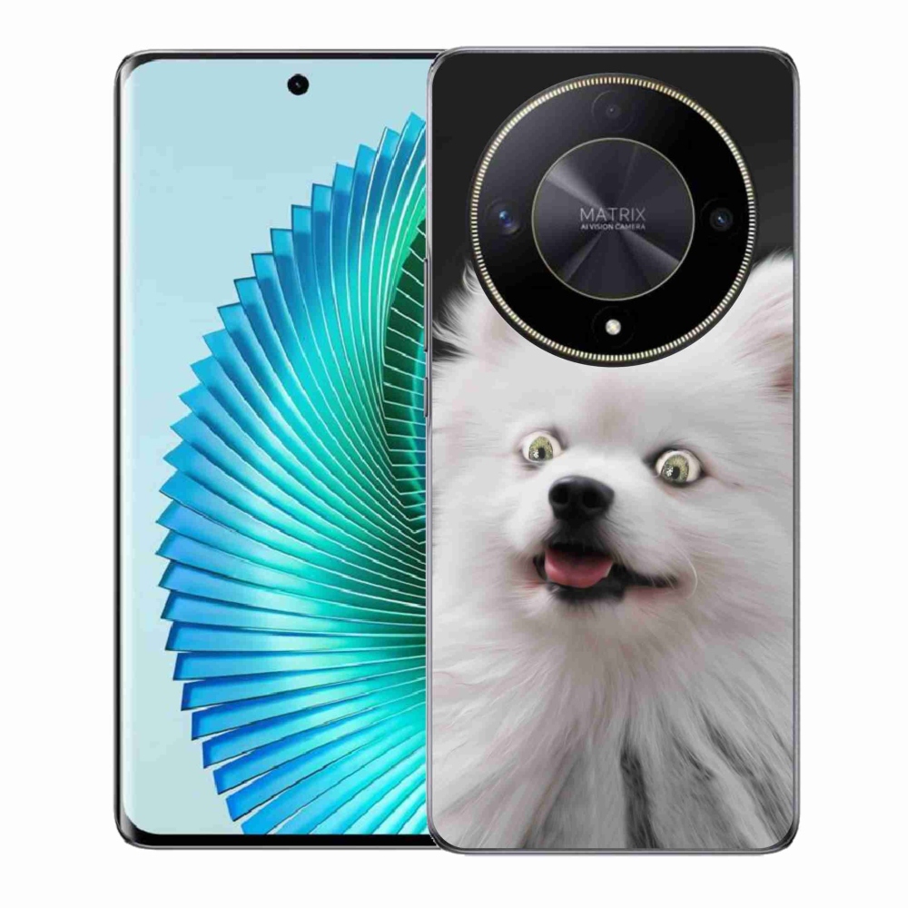 Zselés borítás mmCase a Honor Magic 6 Lite 5G készülékhez - fehér tipp