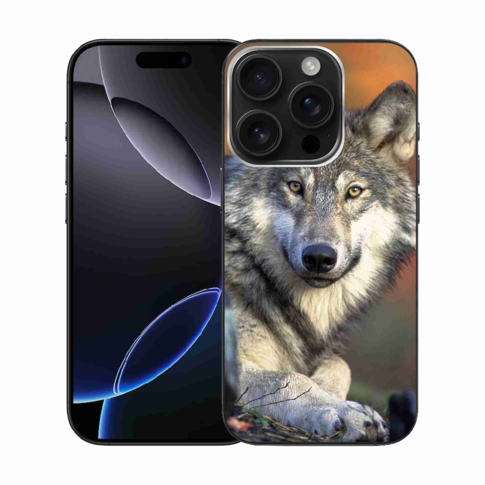 Gél tok mmCase iPhone 16 Pro készülékre - farkas