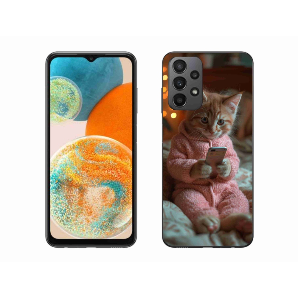 Zselés borítás mmCase Samsung Galaxy A23 4G/5G - baba mobilhoz