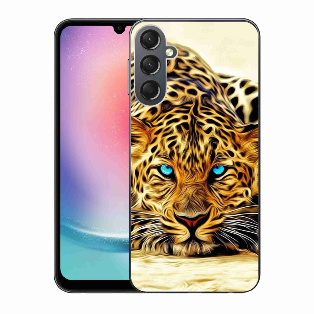 Gél borítás mmCase Samsung Galaxy A24 készülékhez - rajzfilm tigris