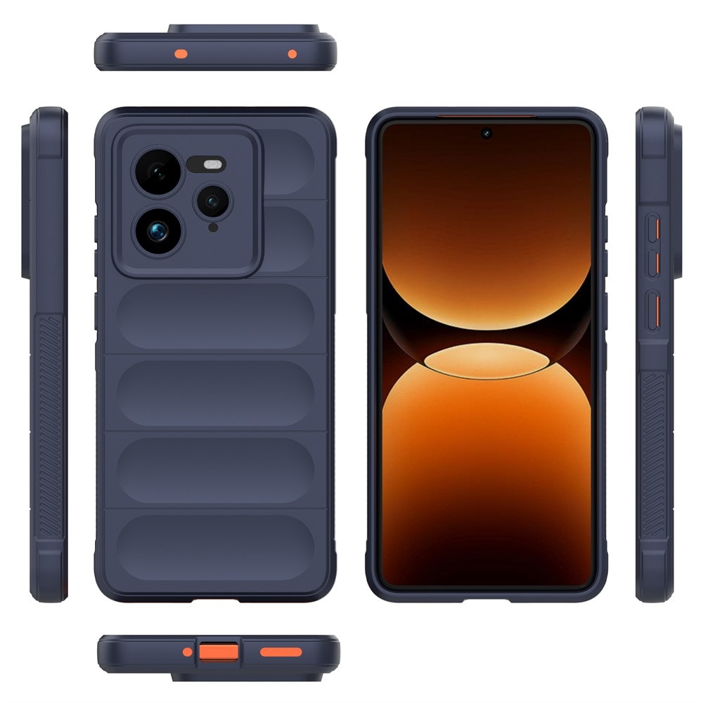 Rugg tartós zselés tok a Realme GT 7 Pro 5G készülékhez - sötétkék