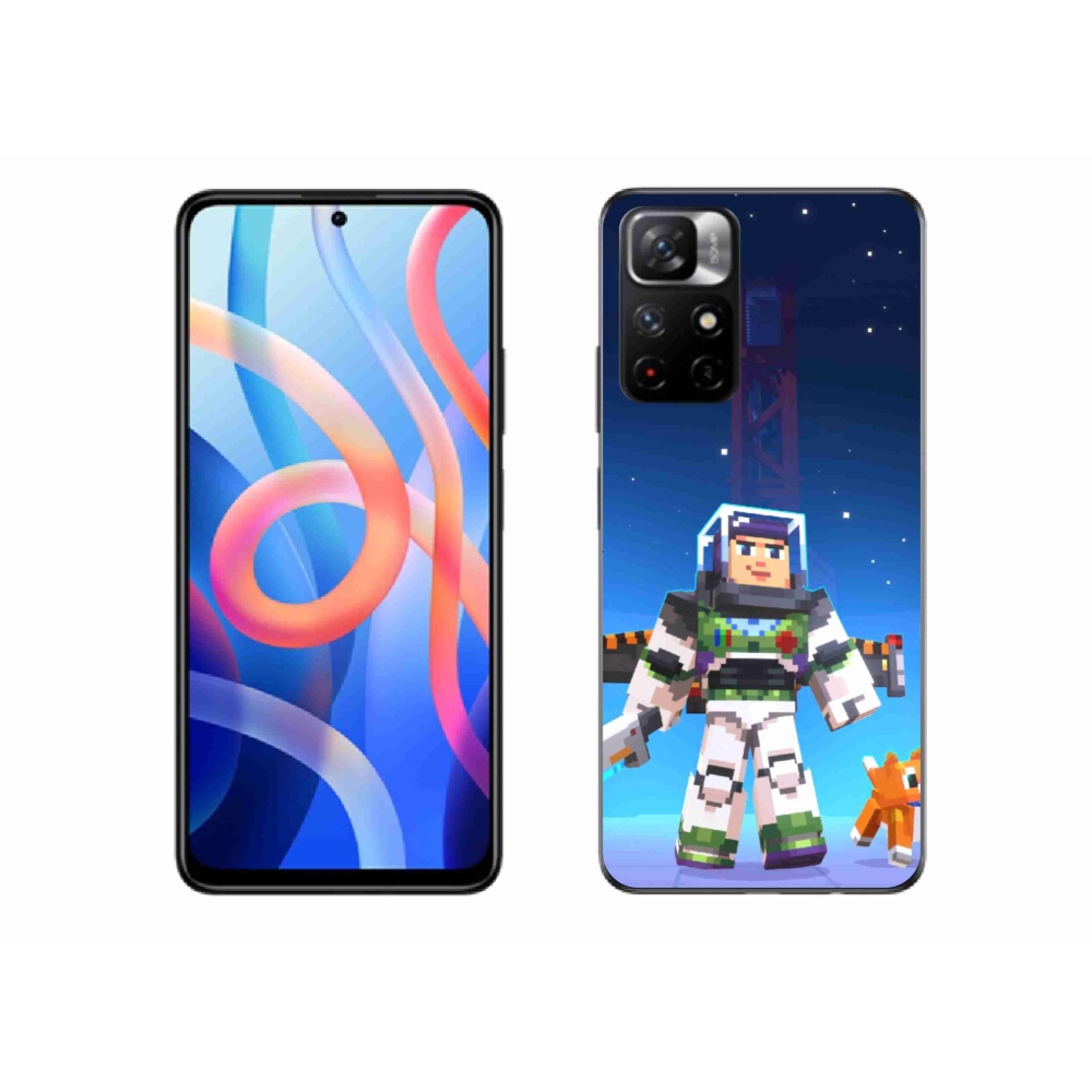 Gél borítás mmCase a Xiaomi Redmi Note 11S 5G számára - minecraft 2