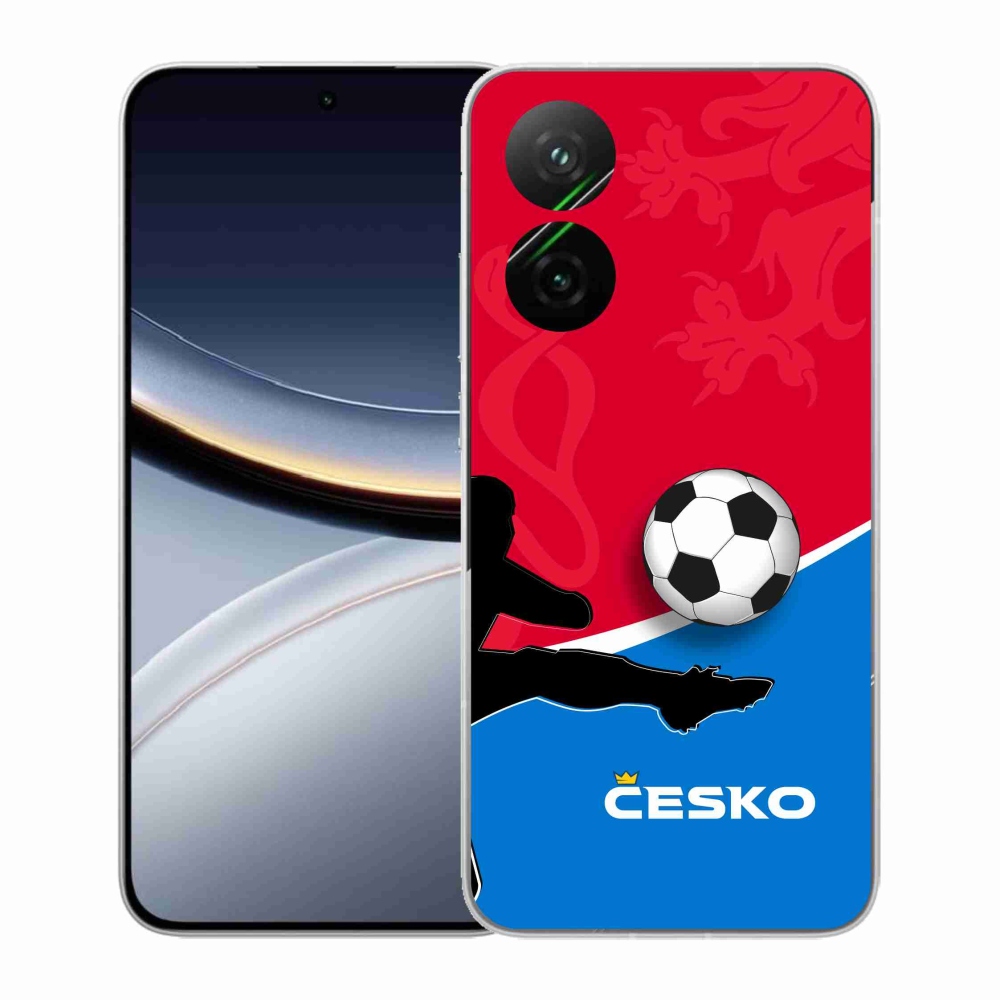 Gél borítás mmCase a Xiaomi Poco F7 5G - futball Csehország 2