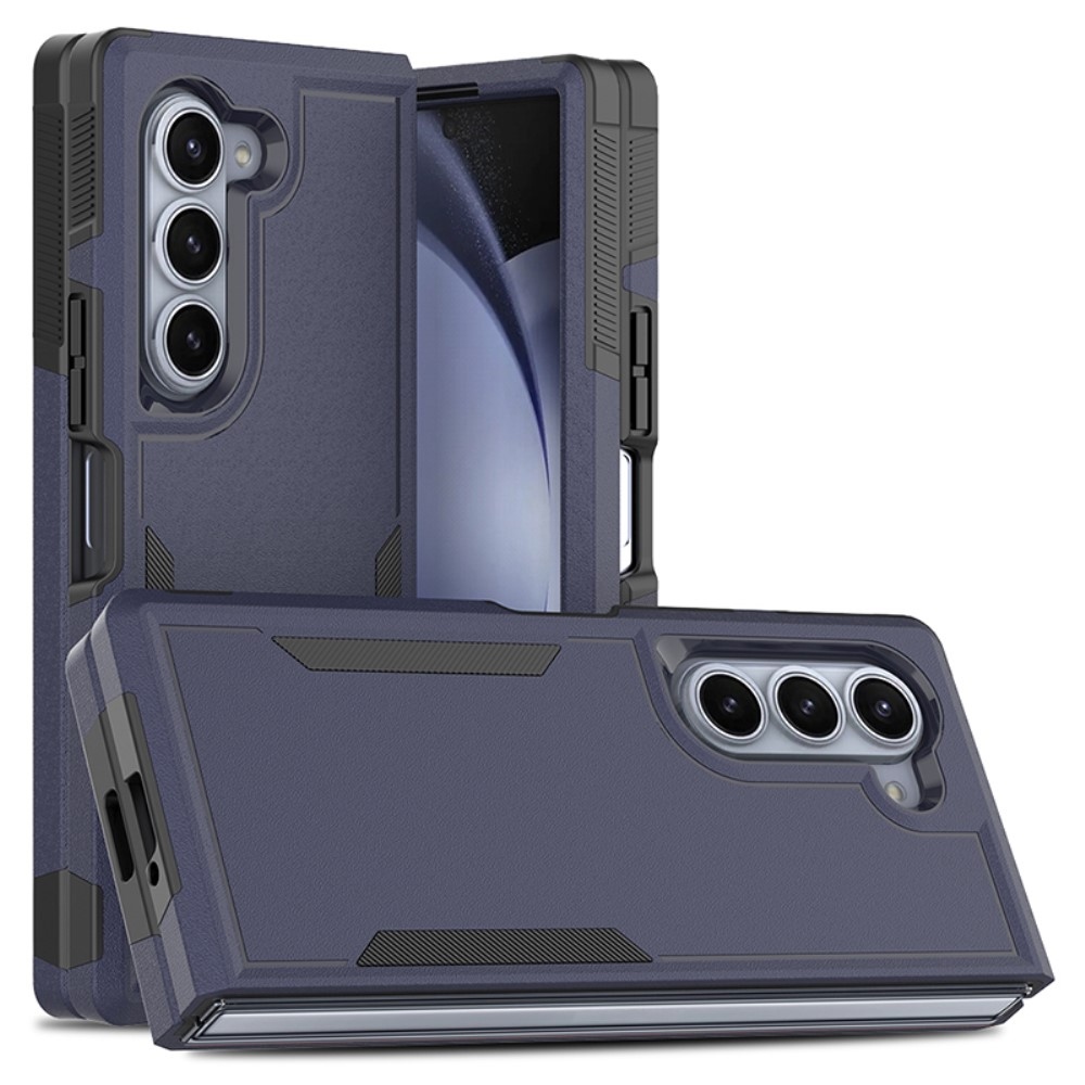 Műanyag tok Samsung Galaxy Z Fold6 5G tokhoz - sötétkék