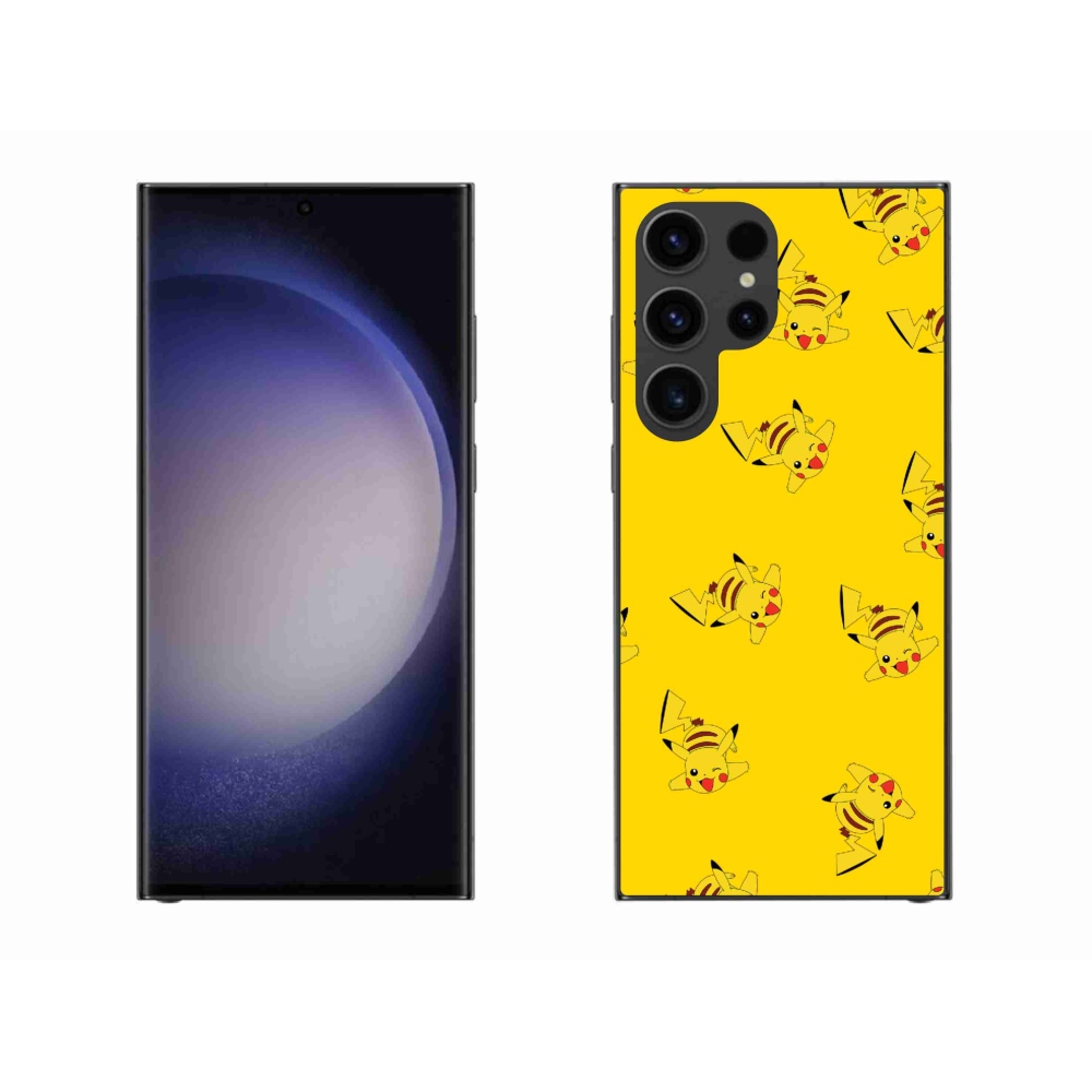 Zselés borítás mmCase Samsung Galaxy S23 Ultra 5G - pikachu
