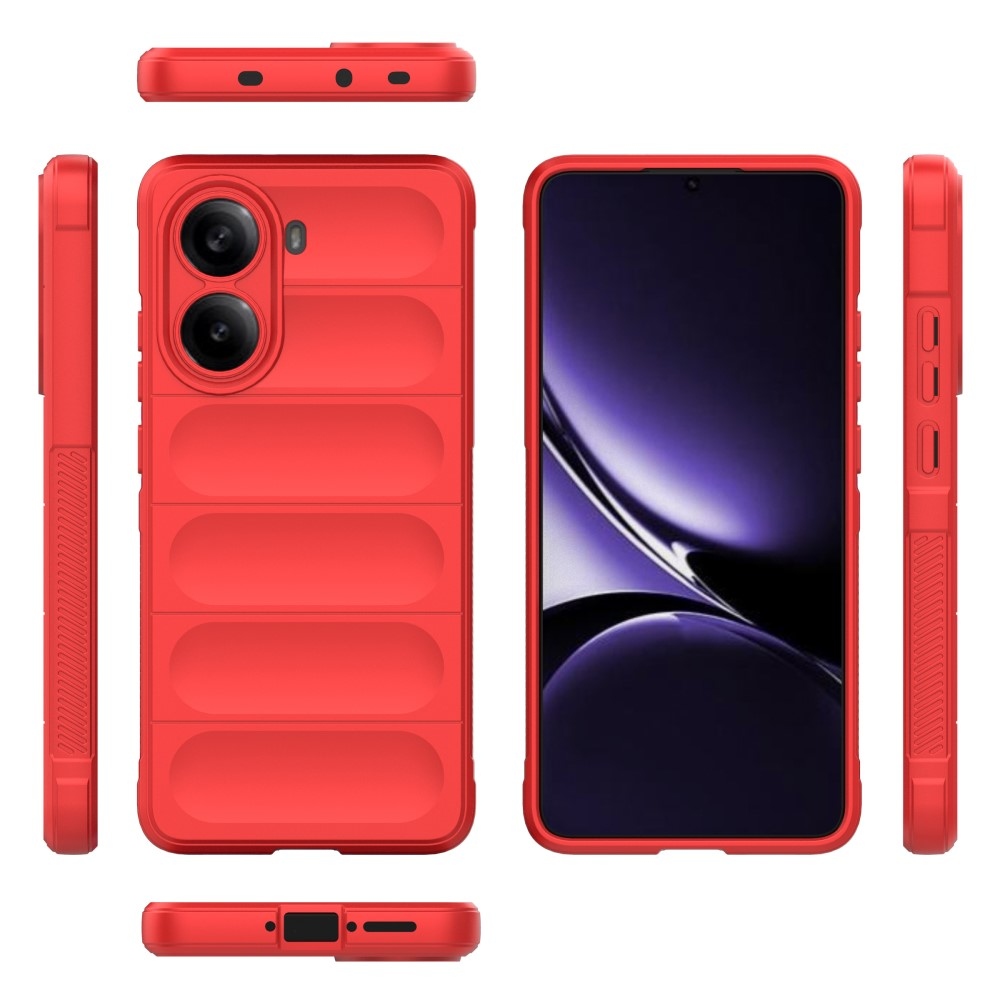 Rugg tartós zselés tok Xiaomi Poco X7 Pro 5G - piros