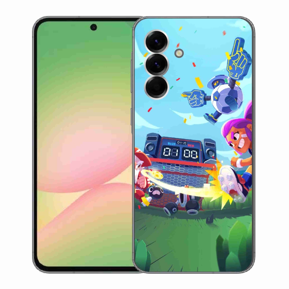 Gél borítás mmCase Samsung Galaxy A56 5G - verekedős csillagok 1
