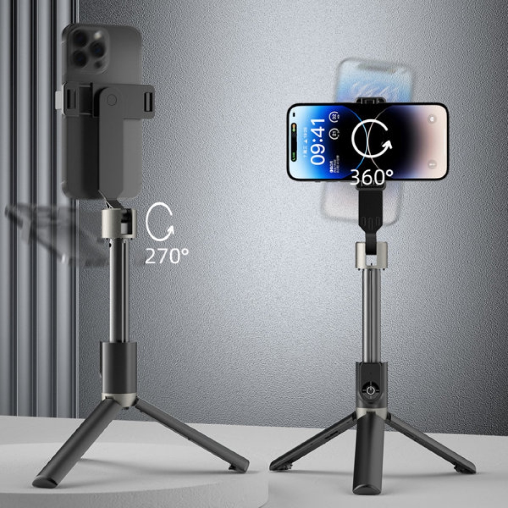 Dudao bluetooth-os szelfibot F18B - fekete