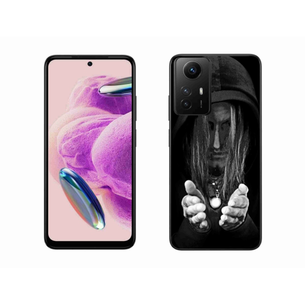 Gél borító mmCase a Xiaomi Redmi Note 12S-hez - titokzatos személy