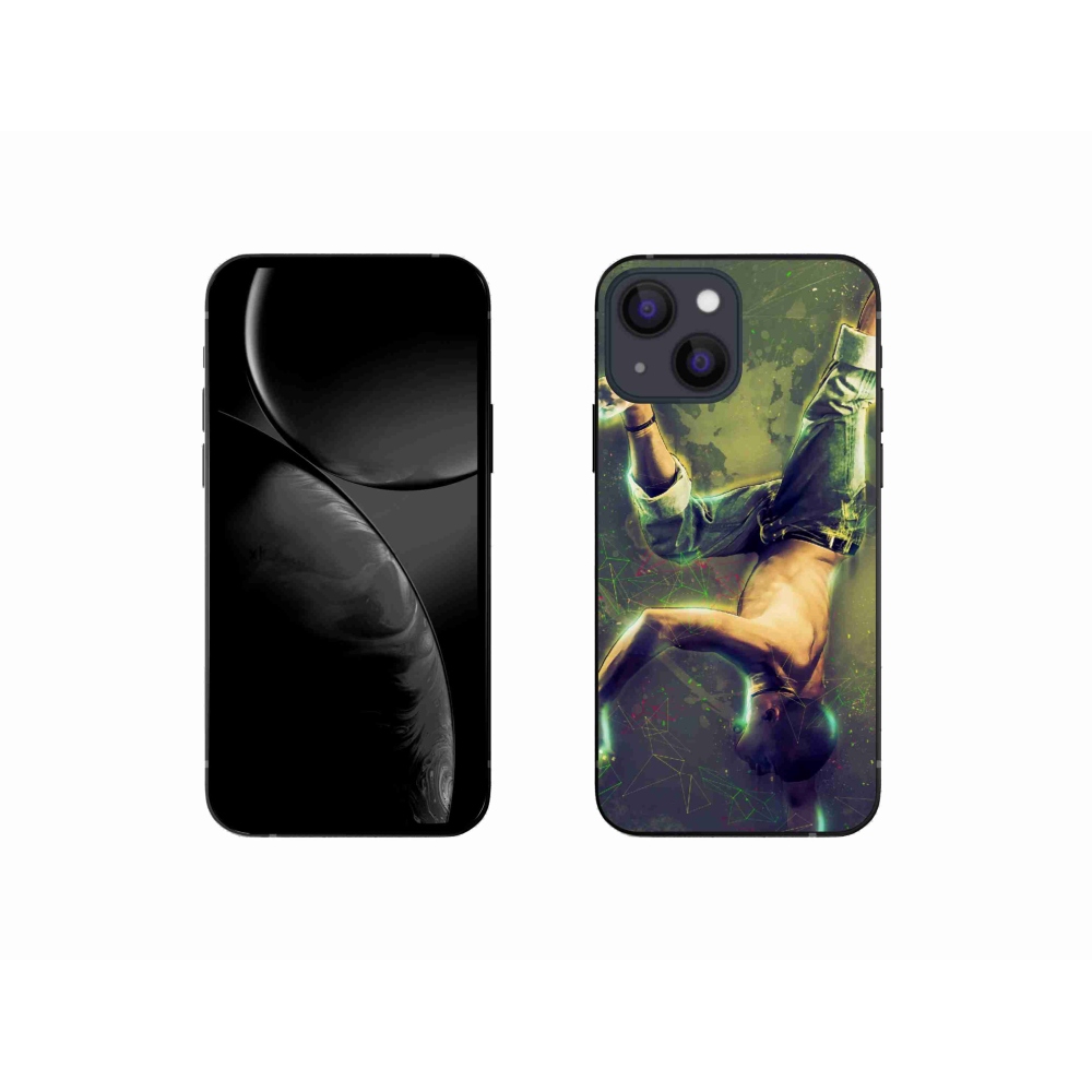 Gél borítás mmCase iPhone 13 mini készülékhez - breakdance