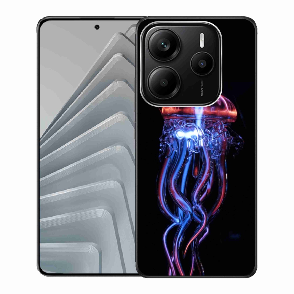 Gél borítás mmCase a Xiaomi Redmi Note 14 5G-hez - medúza