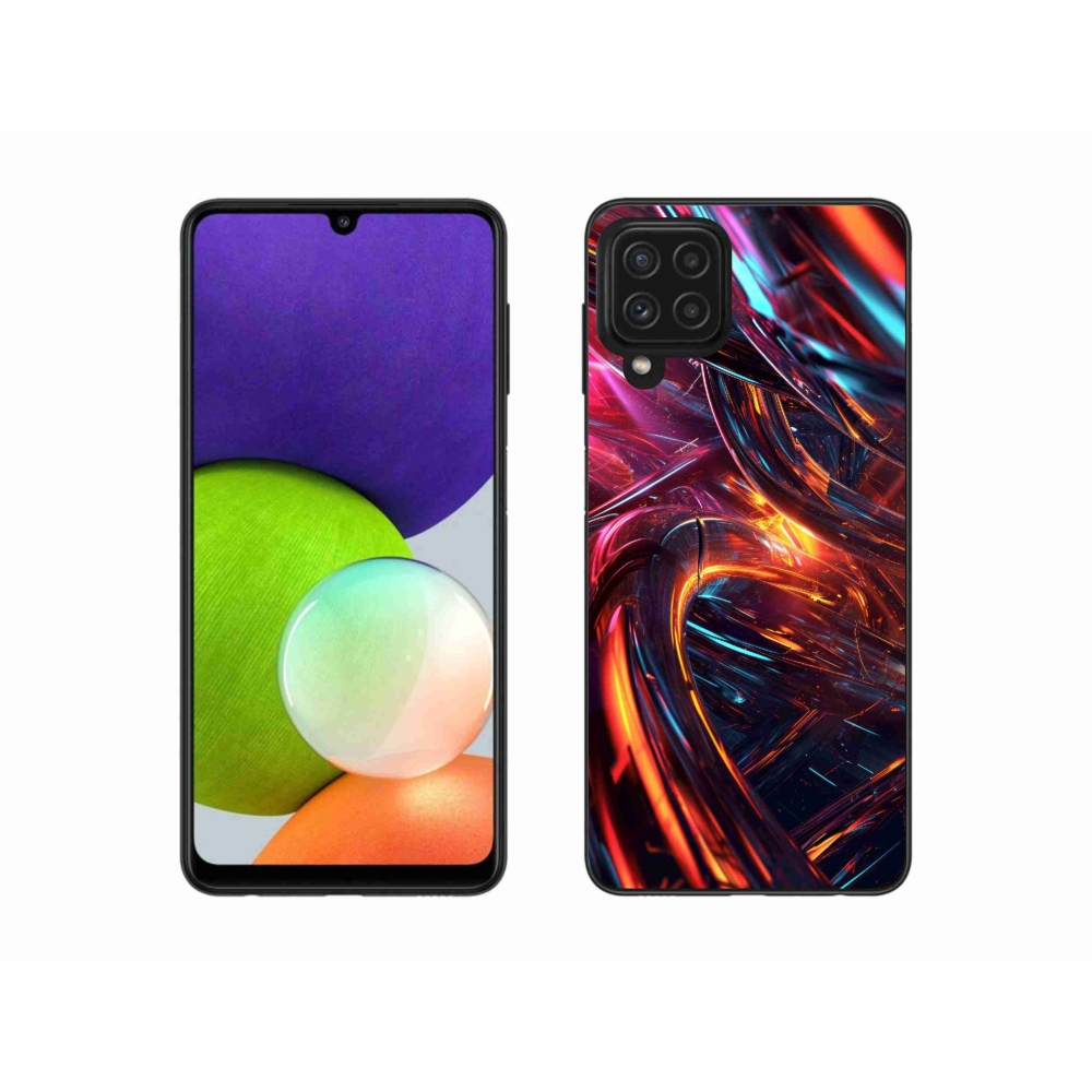 Gél borítás mmCase Samsung Galaxy A22 4G - absztrakt motívum 10